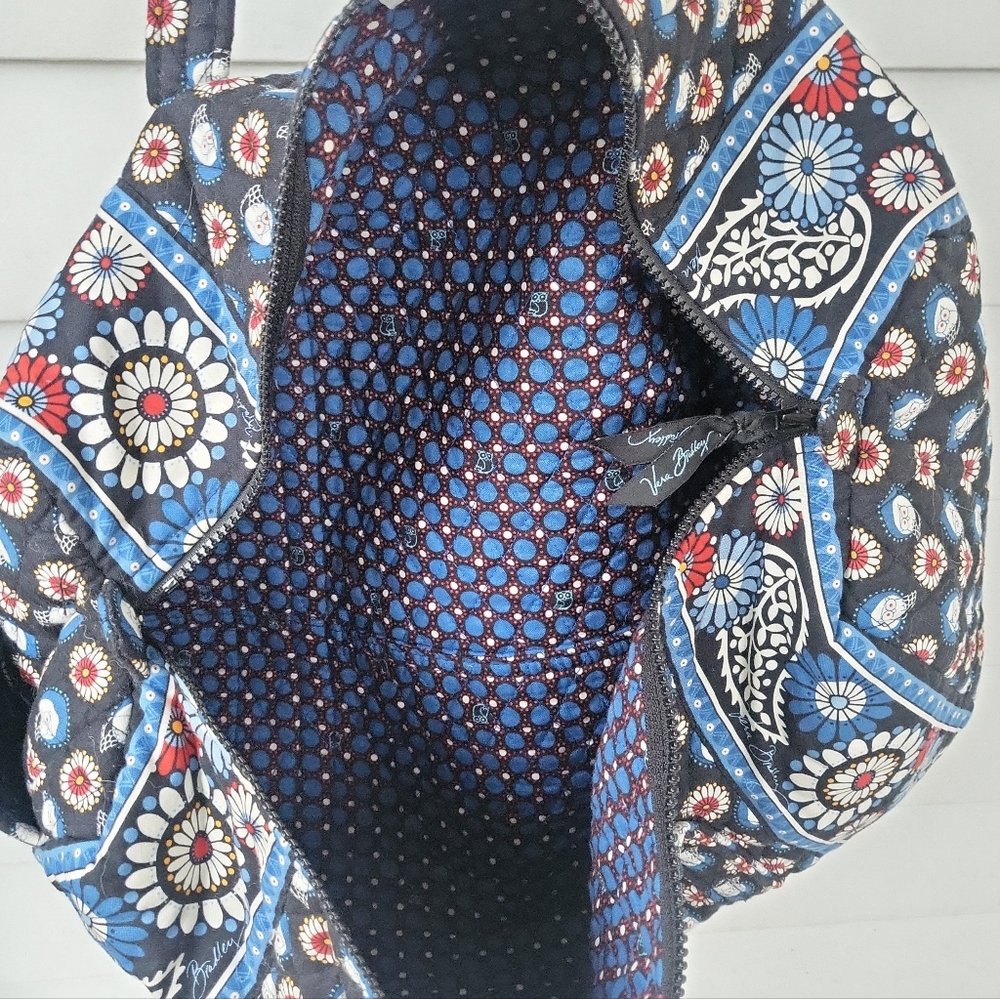 Vera Bradley Retired Night Owl  Quilted Overnight Duffle Travel Bag - Picture 10 of 15